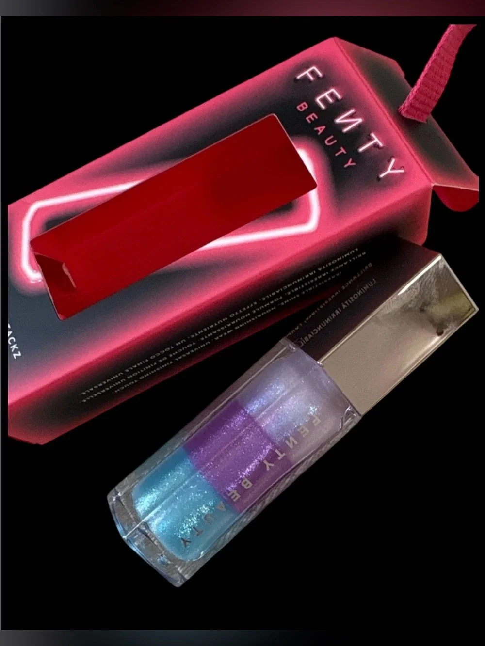 Fenty Beauty GLOSS BOMB STACKZ LAYERED LIP LUMINIZER in Unicorn Blizzard NIB